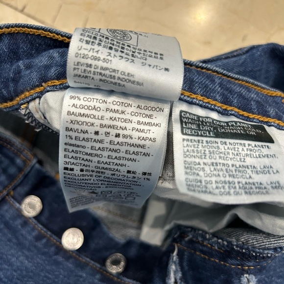 LEVI’S WEDGIE STRAIGHT FIT WOMEN'S JEANS SIZE 26 - Picture 4 of 7